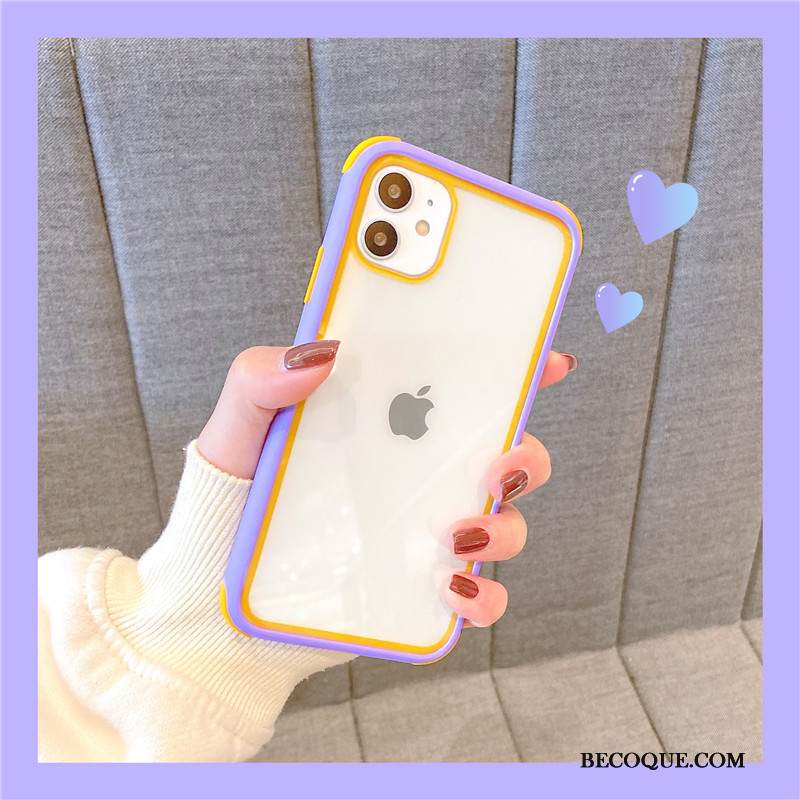 Kuori iPhone 12 Mini Laukut Kehys Läpinäkyvä, Kotelo iPhone 12 Mini Suojaus Uusi Puhelimen Kuoret