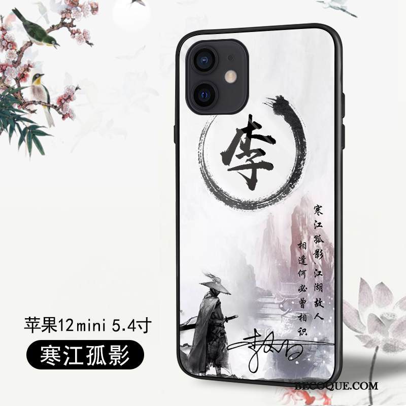 Kuori iPhone 12 Mini Laukut Kevyt Murtumaton, Kotelo iPhone 12 Mini Luova Puhelimen Kuoret Vihreä