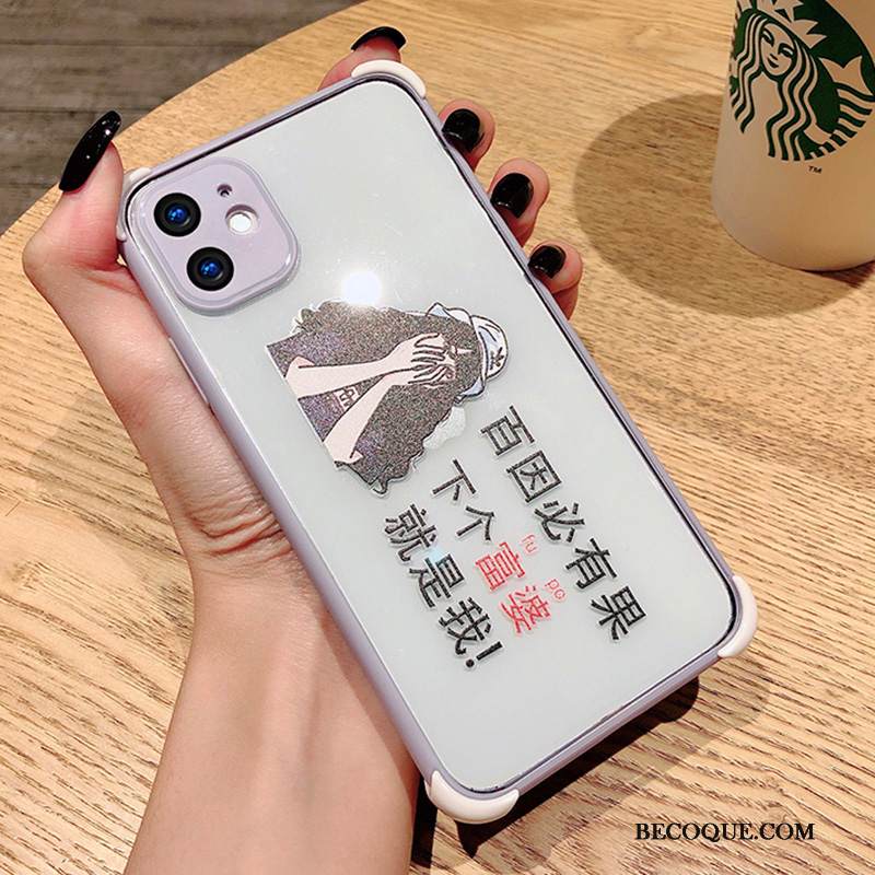 Kuori iPhone 12 Mini Laukut Läpinäkyvä Ohut, Kotelo iPhone 12 Mini Suojaus Net Red Rakastunut