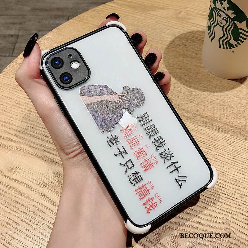 Kuori iPhone 12 Mini Laukut Läpinäkyvä Ohut, Kotelo iPhone 12 Mini Suojaus Net Red Rakastunut