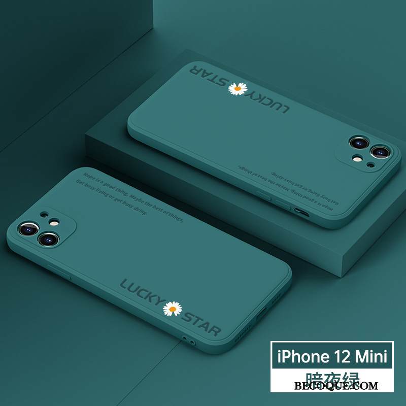 Kuori iPhone 12 Mini Laukut Persoonallisuus Murtumaton, Kotelo iPhone 12 Mini Silikoni Puhelimen Kuoret Violetti