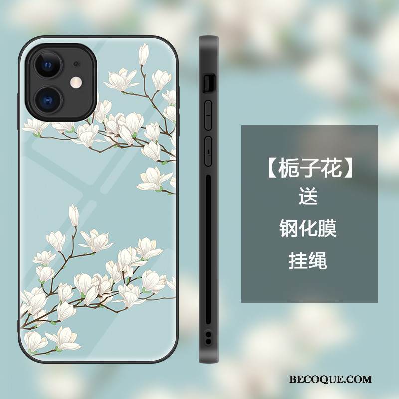 Kuori iPhone 12 Mini Laukut Sininen Persoonallisuus, Kotelo iPhone 12 Mini Silikoni Ultra Ohut