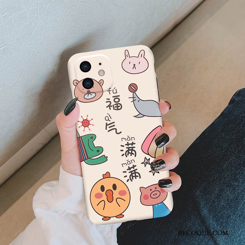 Kuori iPhone 12 Mini Laukut Sininen Puhelimen Kuoret, Kotelo iPhone 12 Mini Sarjakuva Murtumaton Net Red