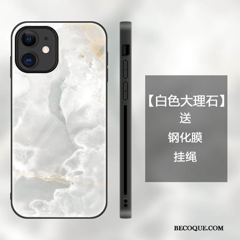 Kuori iPhone 12 Mini Luova Lasi Murtumaton, Kotelo iPhone 12 Mini Laukut Persoonallisuus Tide-brändi