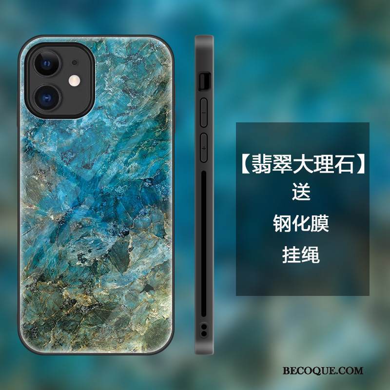 Kuori iPhone 12 Mini Luova Lasi Murtumaton, Kotelo iPhone 12 Mini Laukut Persoonallisuus Tide-brändi