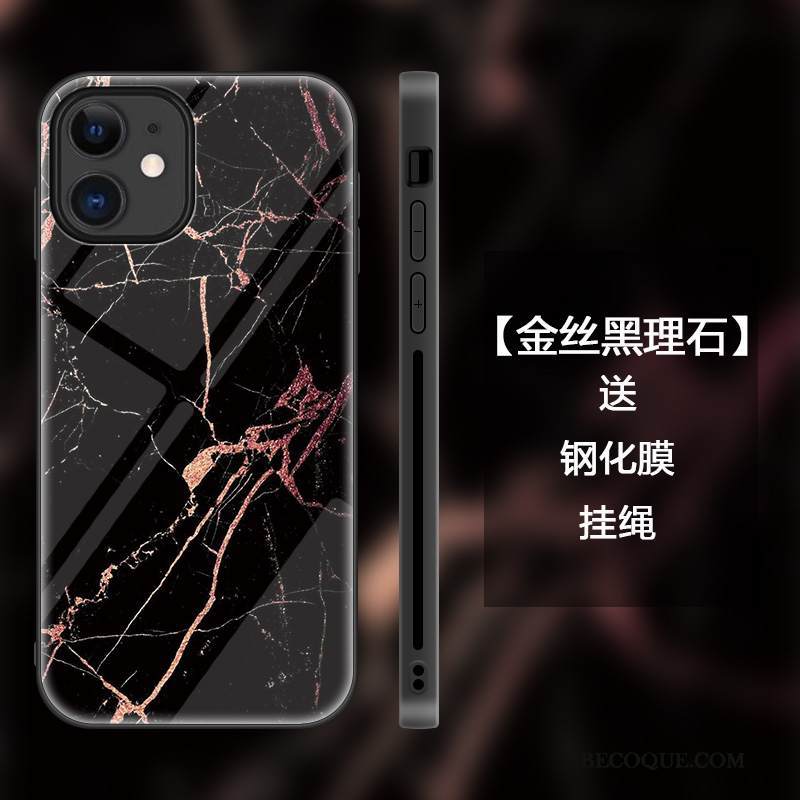 Kuori iPhone 12 Mini Luova Lasi Murtumaton, Kotelo iPhone 12 Mini Laukut Persoonallisuus Tide-brändi