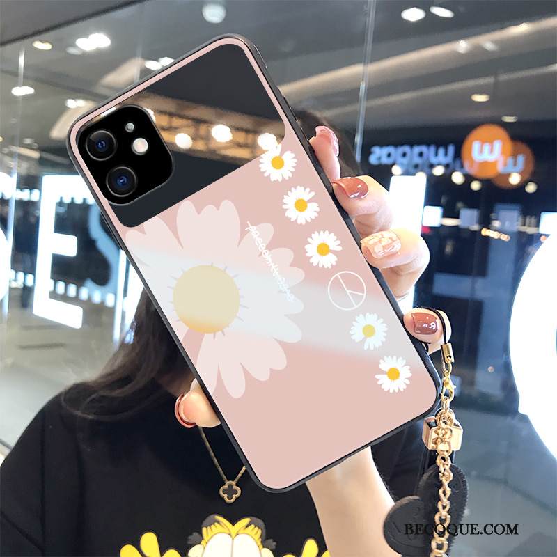 Kuori iPhone 12 Mini Luova Peili Karkaisu, Kotelo iPhone 12 Mini Suojaus Ripustettavat Koristeet Taide