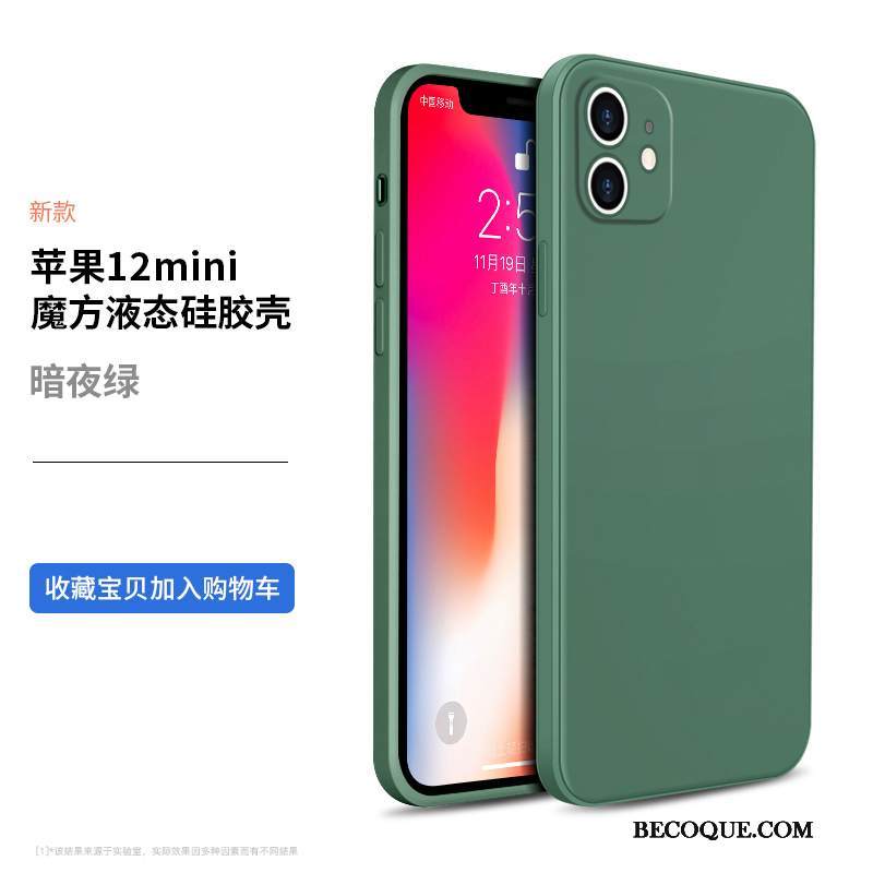 Kuori iPhone 12 Mini Luova Puhelimen Kuoret Persoonallisuus, Kotelo iPhone 12 Mini Silikoni Murtumaton Tide-brändi