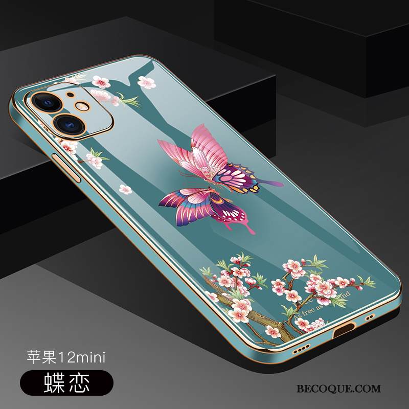 Kuori iPhone 12 Mini Pehmeä Neste Ultra Murtumaton, Kotelo iPhone 12 Mini Silikoni Uusi Läpinäkyvä