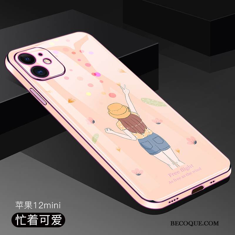 Kuori iPhone 12 Mini Pehmeä Neste Ultra Murtumaton, Kotelo iPhone 12 Mini Silikoni Uusi Läpinäkyvä