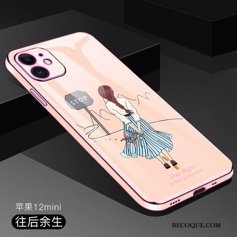 Kuori iPhone 12 Mini Pehmeä Neste Ultra Murtumaton, Kotelo iPhone 12 Mini Silikoni Uusi Läpinäkyvä