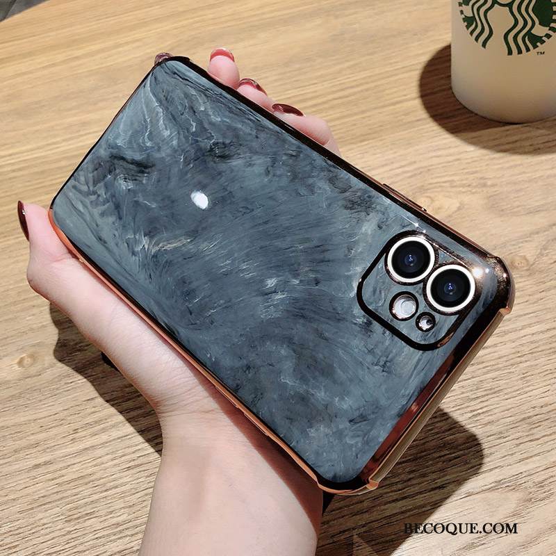 Kuori iPhone 12 Mini Silikoni L Murtumaton, Kotelo iPhone 12 Mini Laukut Vaalean Kukkakuvio