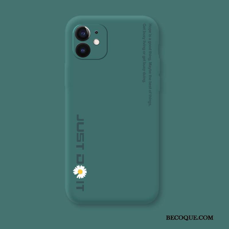 Kuori iPhone 12 Mini Tila Yksinkertainen Ylellisyys, Kotelo iPhone 12 Mini Suojaus Päivänkakkara Sininen