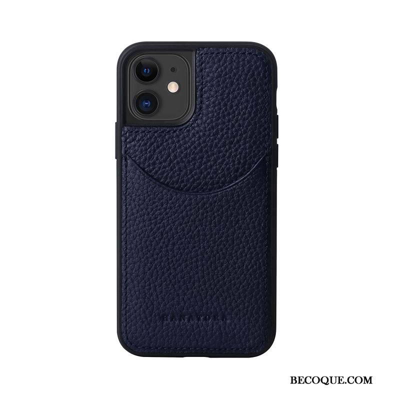 Kuori iPhone 12 Nahka Kukkakuvio Puhelimen Kuoret, Kotelo iPhone 12 Suojaus Kortti Murtumaton