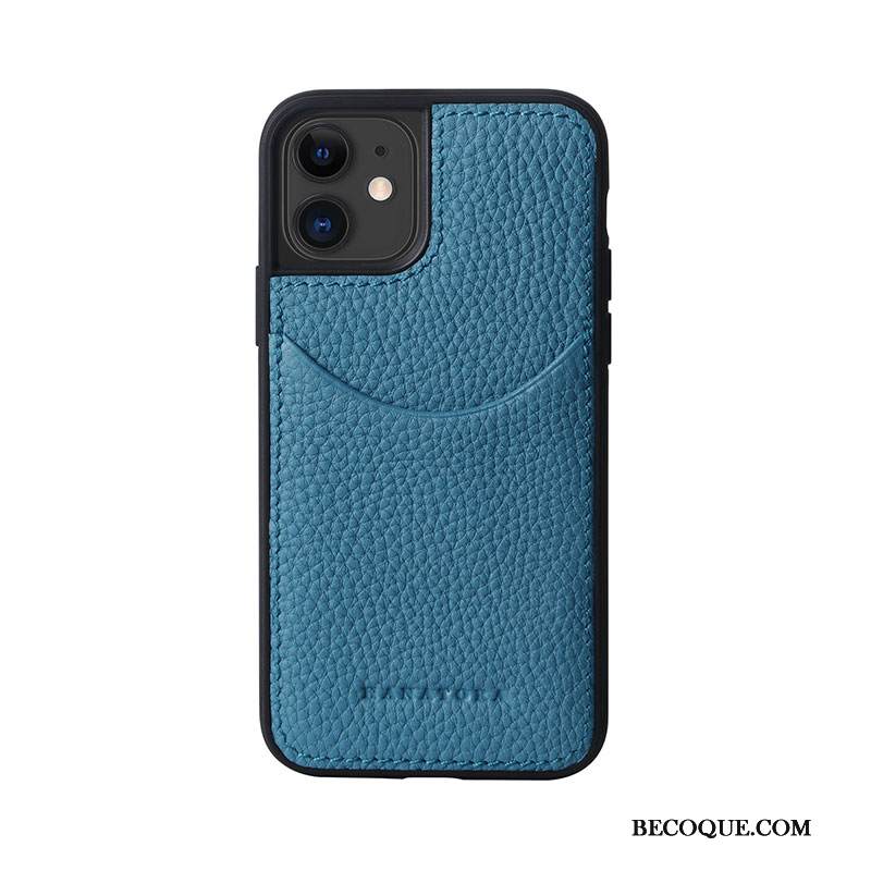 Kuori iPhone 12 Nahka Kukkakuvio Puhelimen Kuoret, Kotelo iPhone 12 Suojaus Kortti Murtumaton