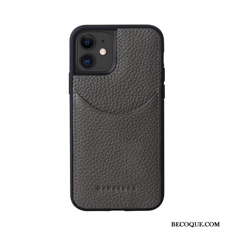 Kuori iPhone 12 Nahka Kukkakuvio Puhelimen Kuoret, Kotelo iPhone 12 Suojaus Kortti Murtumaton