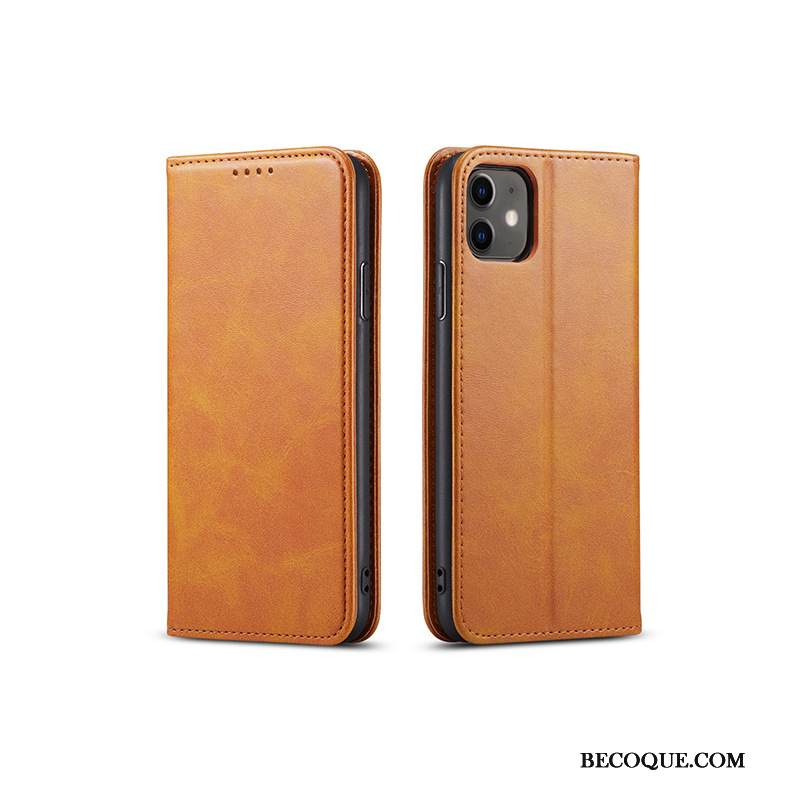 Kuori iPhone 12 Nahka Puhelimen Kuoret Jauhe, Kotelo iPhone 12 Suojaus Muokata