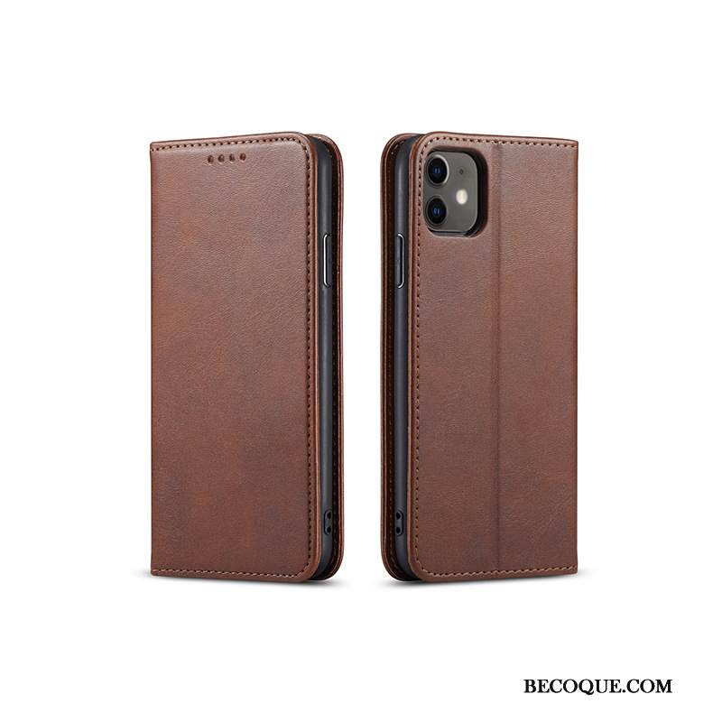 Kuori iPhone 12 Nahka Puhelimen Kuoret Jauhe, Kotelo iPhone 12 Suojaus Muokata