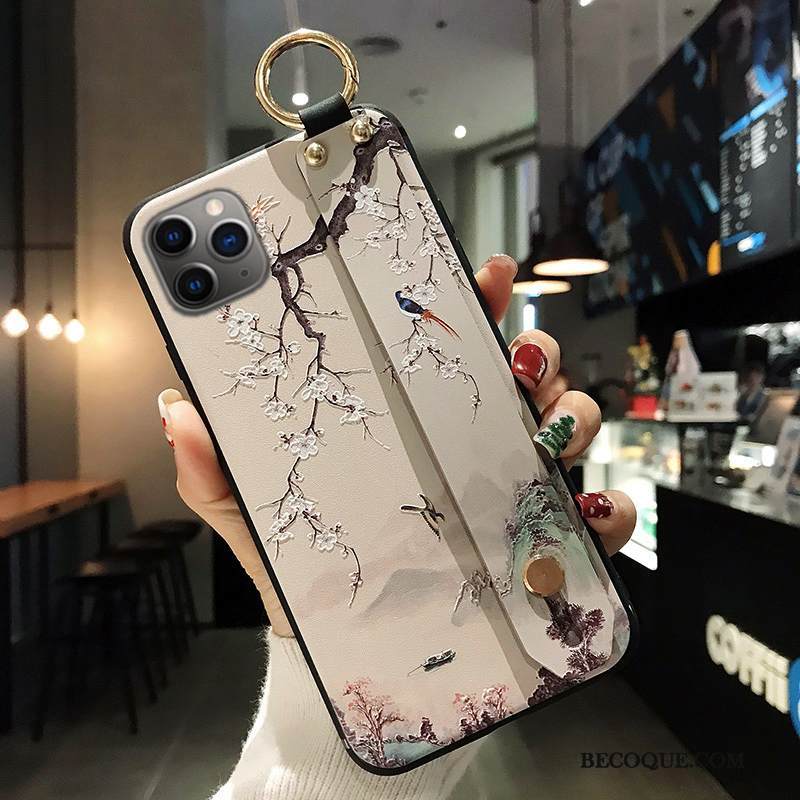 Kuori iPhone 12 Pro Kohokuviointi Sininen Puhelimen Kuoret, Kotelo iPhone 12 Pro Vuosikerta