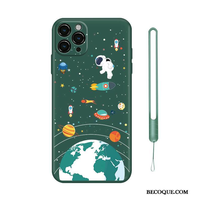 Kuori iPhone 12 Pro Laukut Persoonallisuus Vihreä, Kotelo iPhone 12 Pro Silikoni Puhelimen Kuoret Tide-brändi