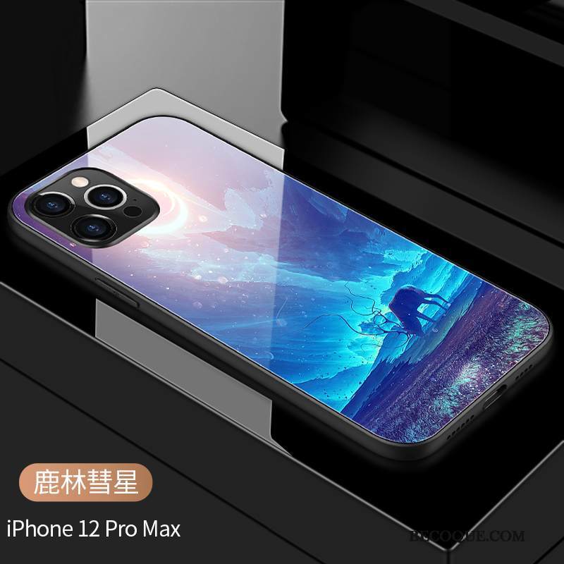 Kuori iPhone 12 Pro Max Laukut Murtumaton Sininen, Kotelo iPhone 12 Pro Max Silikoni Puhelimen Kuoret Persoonallisuus