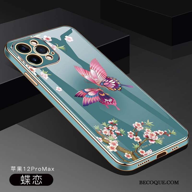 Kuori iPhone 12 Pro Max Laukut Ohut Trendi, Kotelo iPhone 12 Pro Max Suojaus Uusi Läpinäkyvä