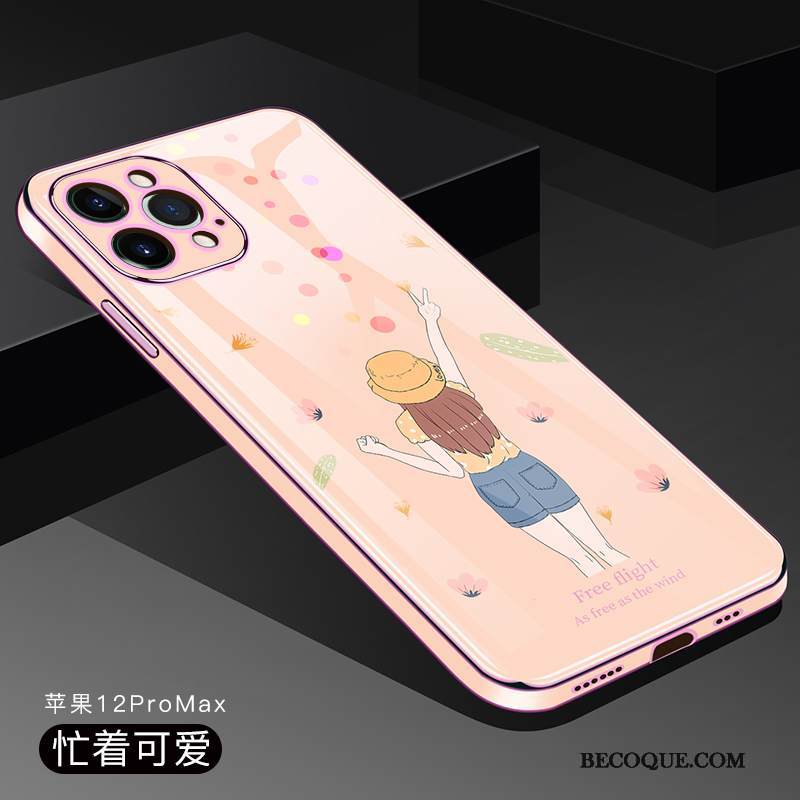 Kuori iPhone 12 Pro Max Laukut Ohut Trendi, Kotelo iPhone 12 Pro Max Suojaus Uusi Läpinäkyvä