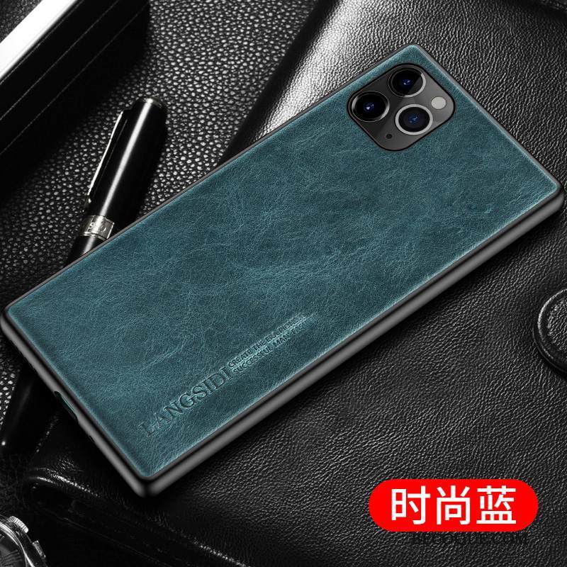 Kuori iPhone 12 Pro Max Laukut Persoonallisuus Liiketoiminta, Kotelo iPhone 12 Pro Max Nahka Trendi Lehmä