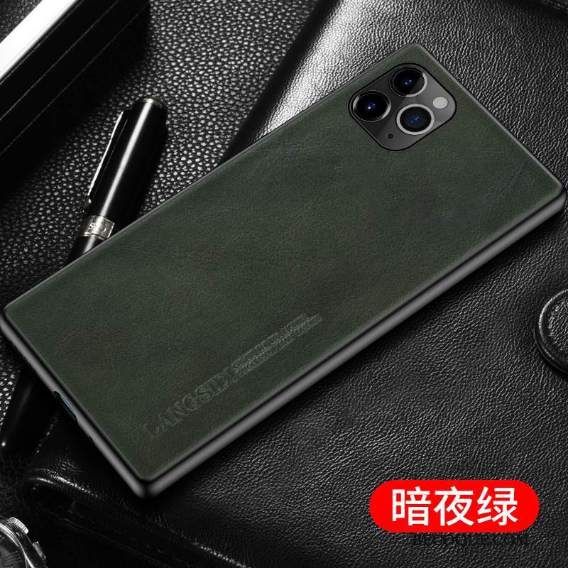 Kuori iPhone 12 Pro Max Laukut Persoonallisuus Liiketoiminta, Kotelo iPhone 12 Pro Max Nahka Trendi Lehmä