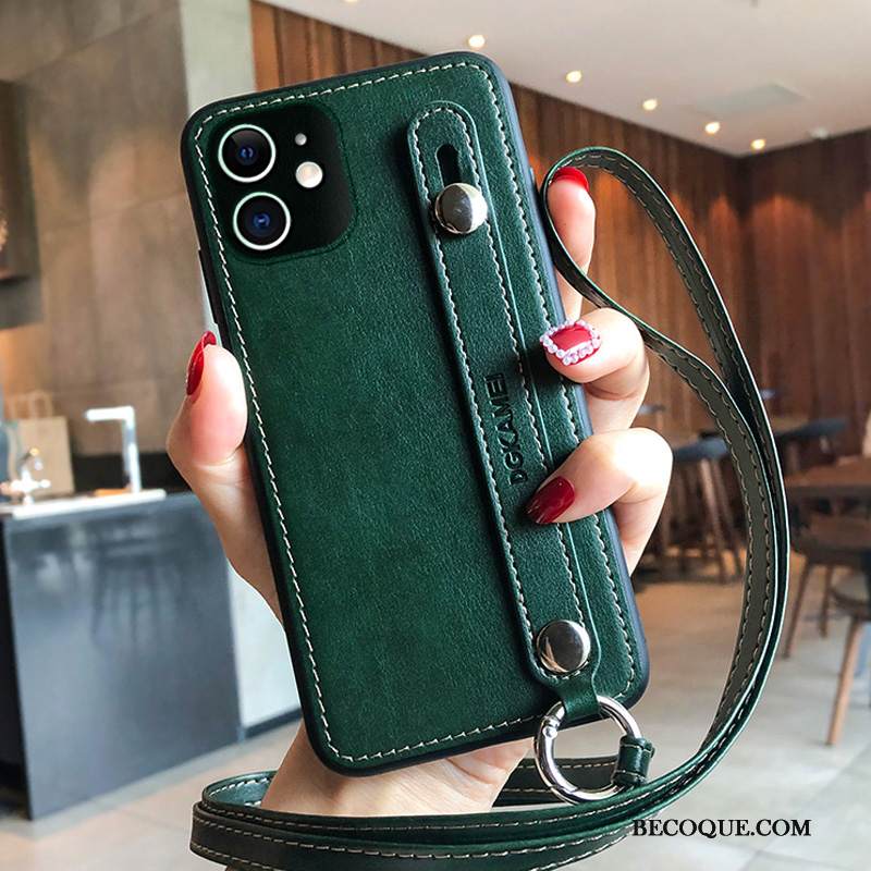 Kuori iPhone 12 Pro Max Laukut Persoonallisuus Vihreä, Kotelo iPhone 12 Pro Max Luova Puhelimen Kuoret Ylellisyys