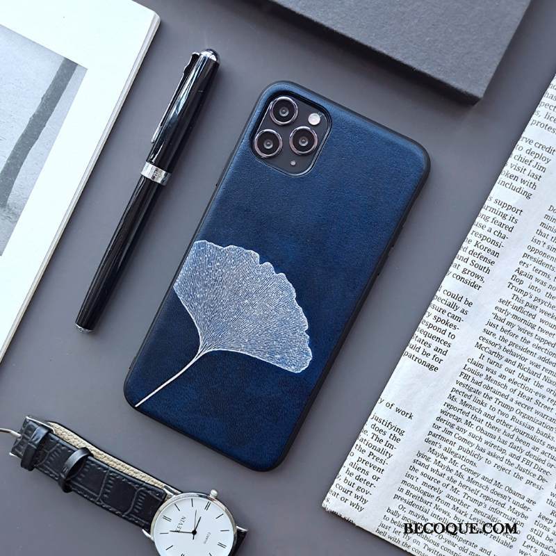 Kuori iPhone 12 Pro Max Laukut Vihreä Kiinalainen Tyyli, Kotelo iPhone 12 Pro Max Nahka Hopea Murtumaton