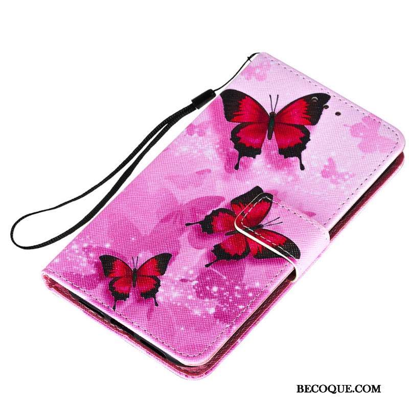 Kuori iPhone 12 Pro Max Nahka Murtumaton Kortti, Kotelo iPhone 12 Pro Max Tuki Puhelimen Kuoret Sininen