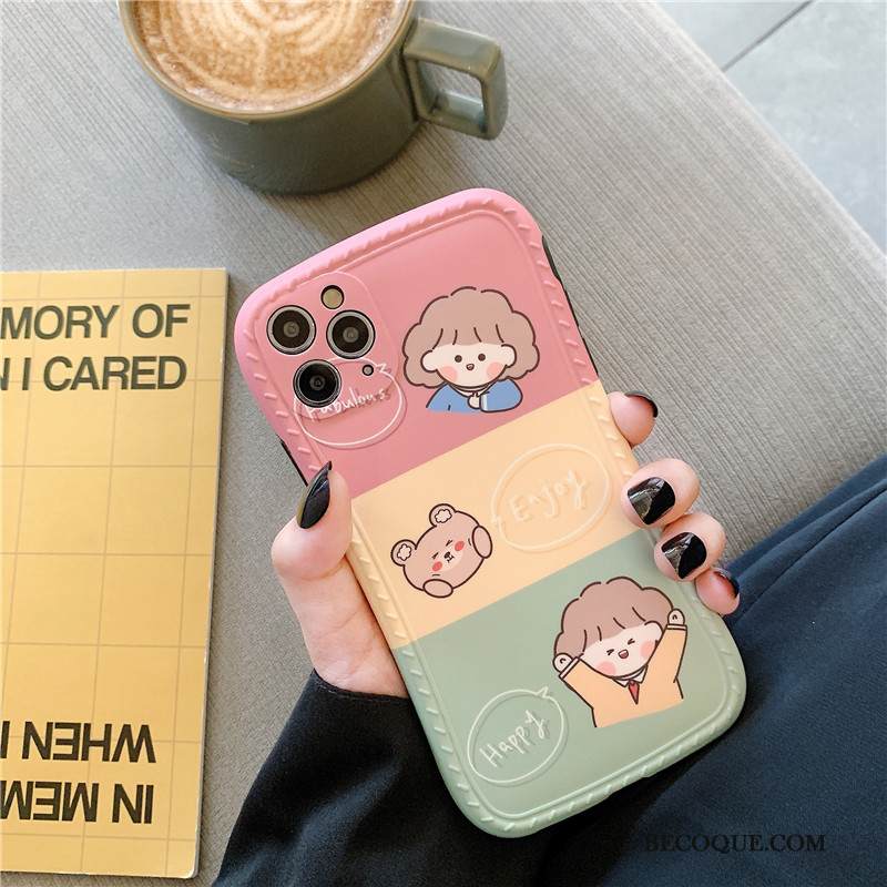 Kuori iPhone 12 Pro Max Pehmeä Neste Murtumaton Ihana, Kotelo iPhone 12 Pro Max Laukut Puhelimen Kuoret Pieni