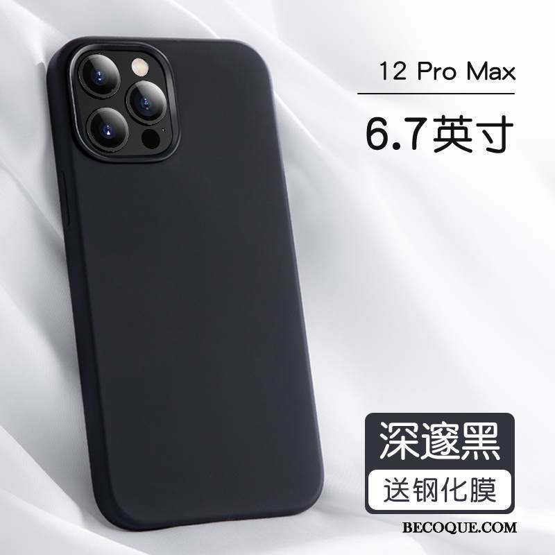 Kuori iPhone 12 Pro Max Silikoni Persoonallisuus Murtumaton, Kotelo iPhone 12 Pro Max Laukut Net Red Uusi