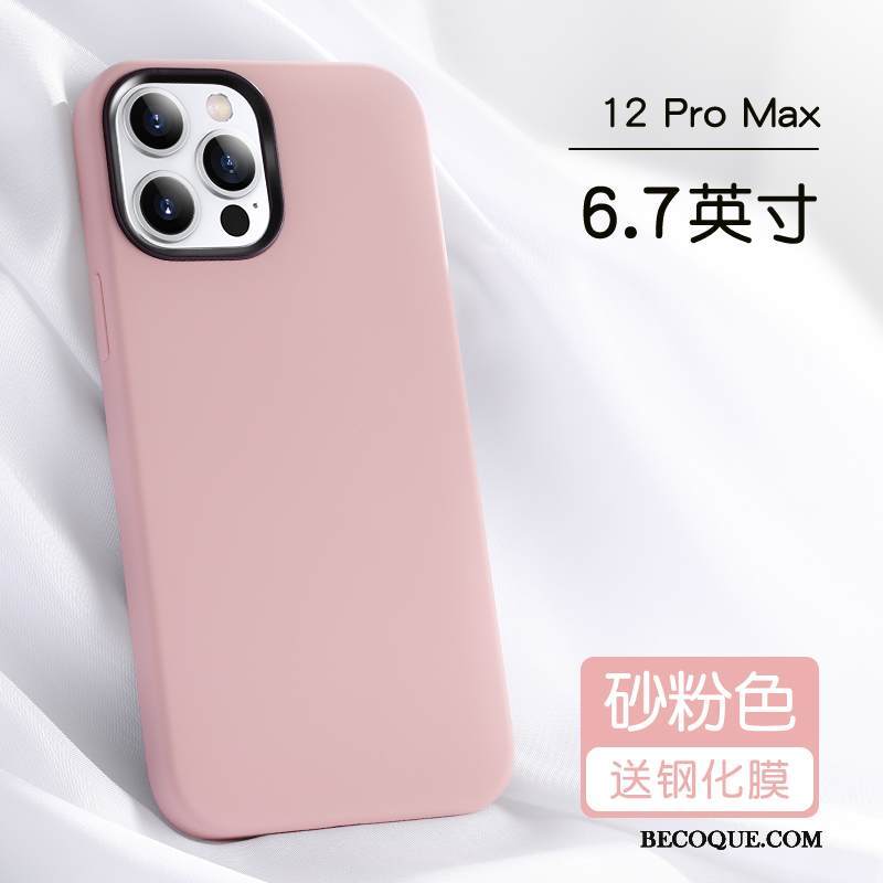 Kuori iPhone 12 Pro Max Silikoni Persoonallisuus Murtumaton, Kotelo iPhone 12 Pro Max Laukut Net Red Uusi