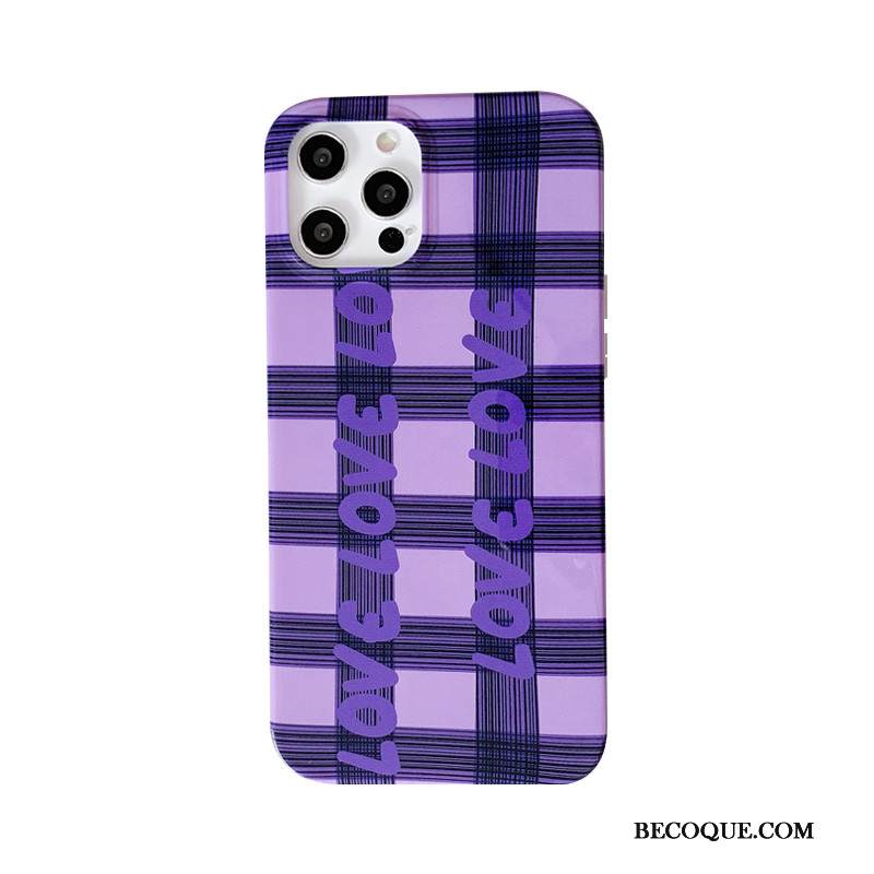 Kuori iPhone 12 Pro Max Suojaus Puhelimen Kuoret Trendi, Kotelo iPhone 12 Pro Max Rakkaus Violetti