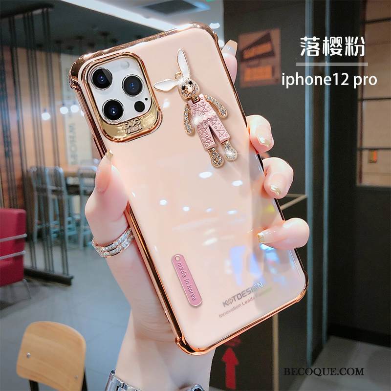 Kuori iPhone 12 Pro Silikoni Puhelimen Kuoret Vihreä, Kotelo iPhone 12 Pro Luova Ihana Murtumaton