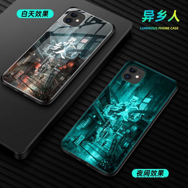 Kuori iPhone 12 Suojaus Tide-brändi Puhelimen Kuoret, Kotelo iPhone 12 Laukut Vihreä Rotta