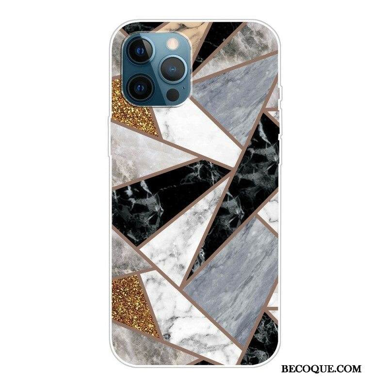 Kuori iPhone 13 Pro Decline Geometric Marble