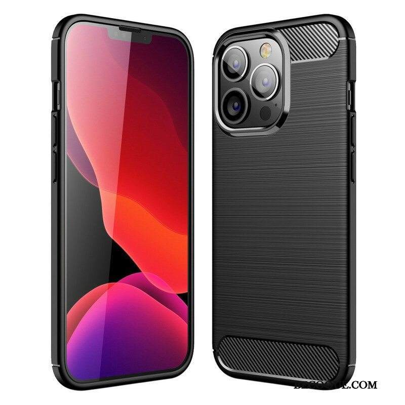 Kuori iPhone 13 Pro Harjattua Hiilikuitua