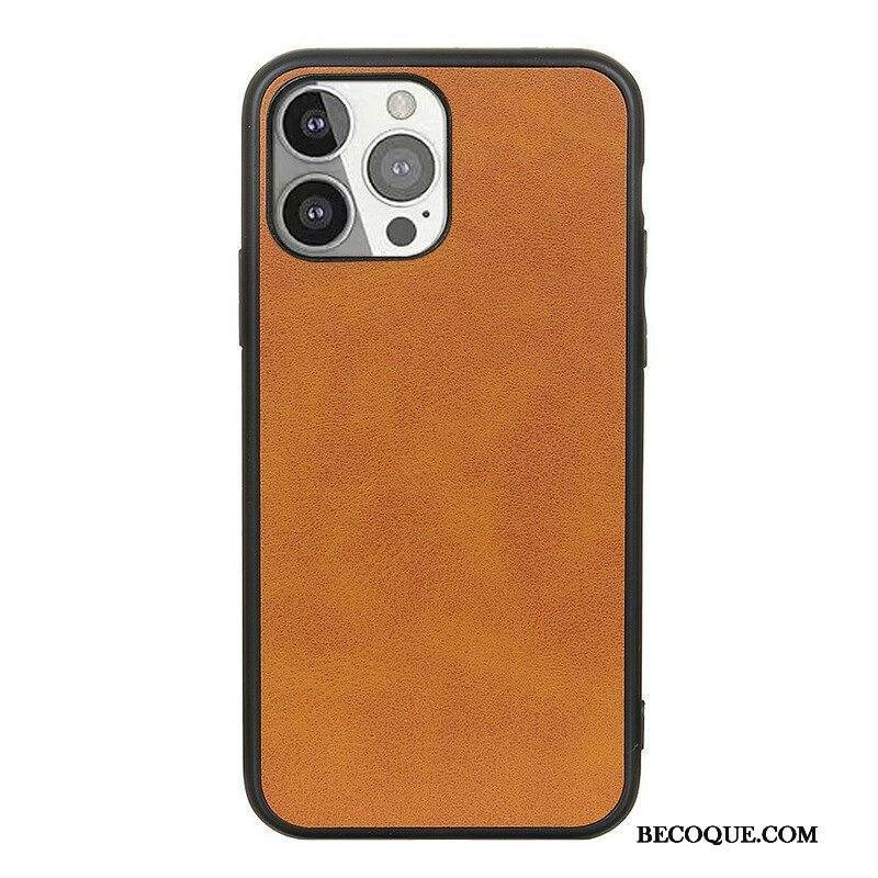 Kuori iPhone 13 Pro Hienostunut Ilme Nahkaefekti