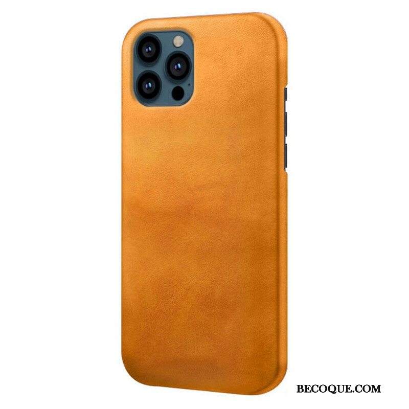 Kuori iPhone 13 Pro Ksq-nahkaefekti