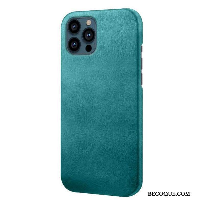 Kuori iPhone 13 Pro Ksq-nahkaefekti