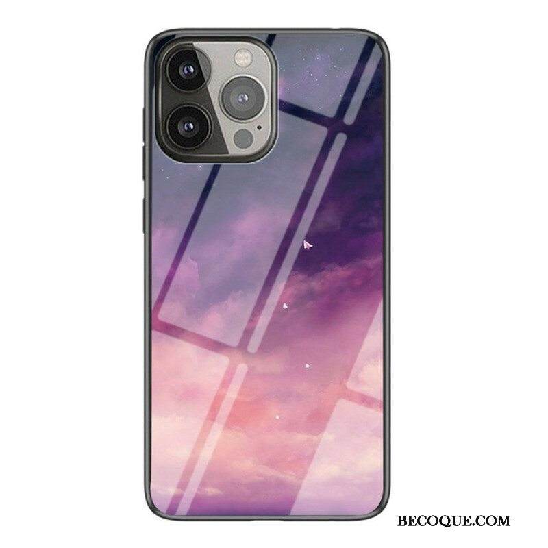 Kuori iPhone 13 Pro Tähtitaivas Karkaistu Lasi