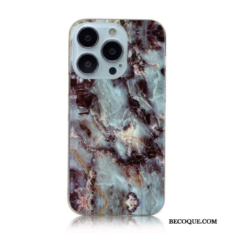 Kuori iPhone 13 Pro Yksinkertaistettu Marmori