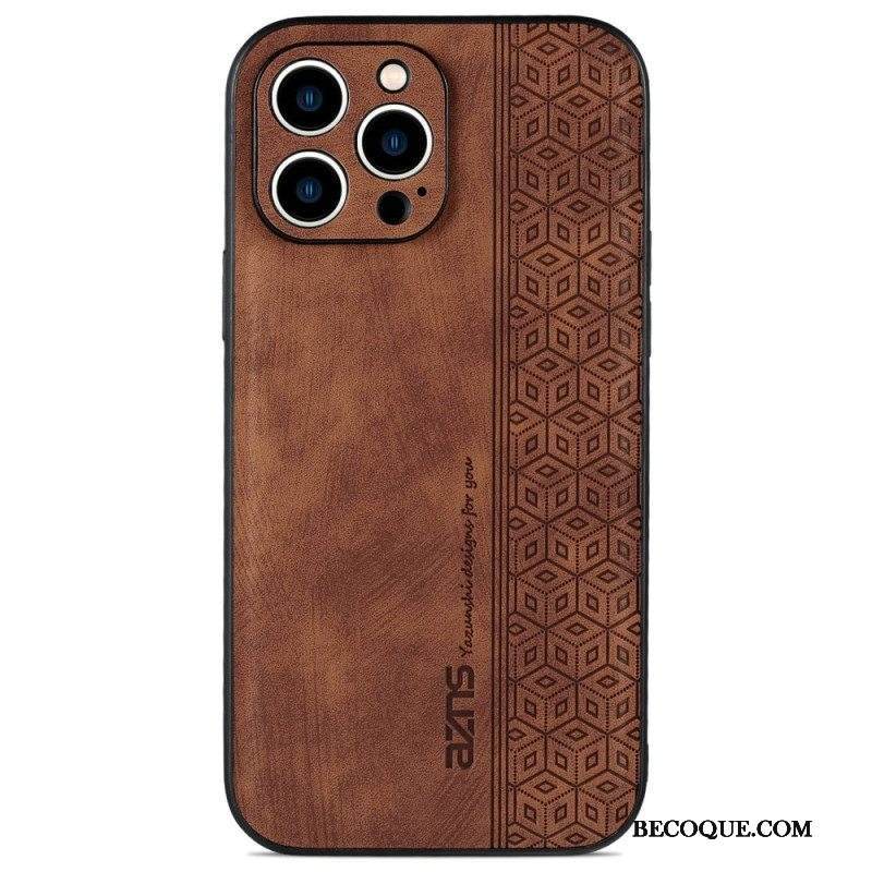 Kuori iPhone 14 Azns-nahkaefekti