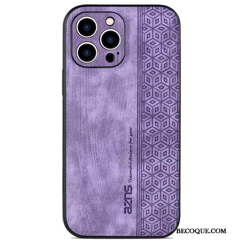 Kuori iPhone 14 Azns-nahkaefekti