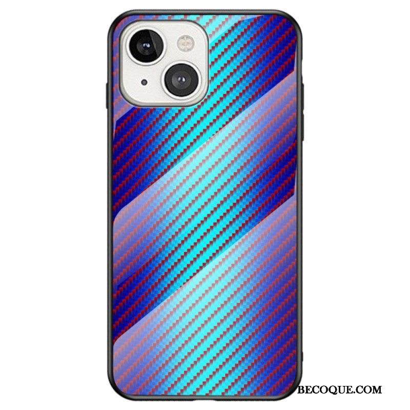 Kuori iPhone 14 Karkaistua Hiilikuitulasia