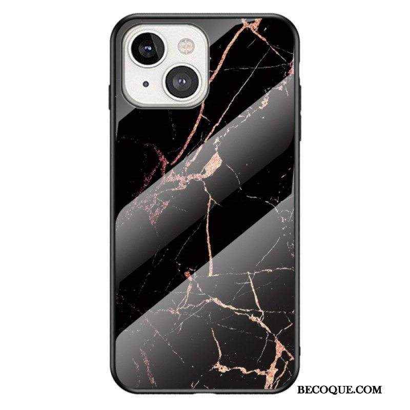 Kuori iPhone 14 Marmori Karkaistu Lasi