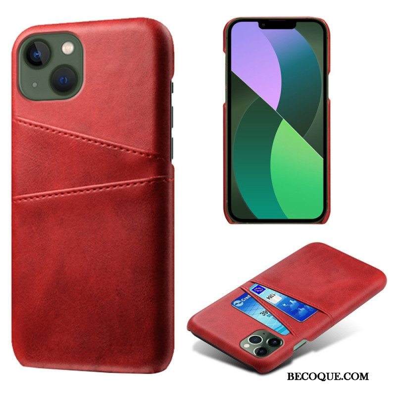 Kuori iPhone 14 Plus Ksq-korttikotelo